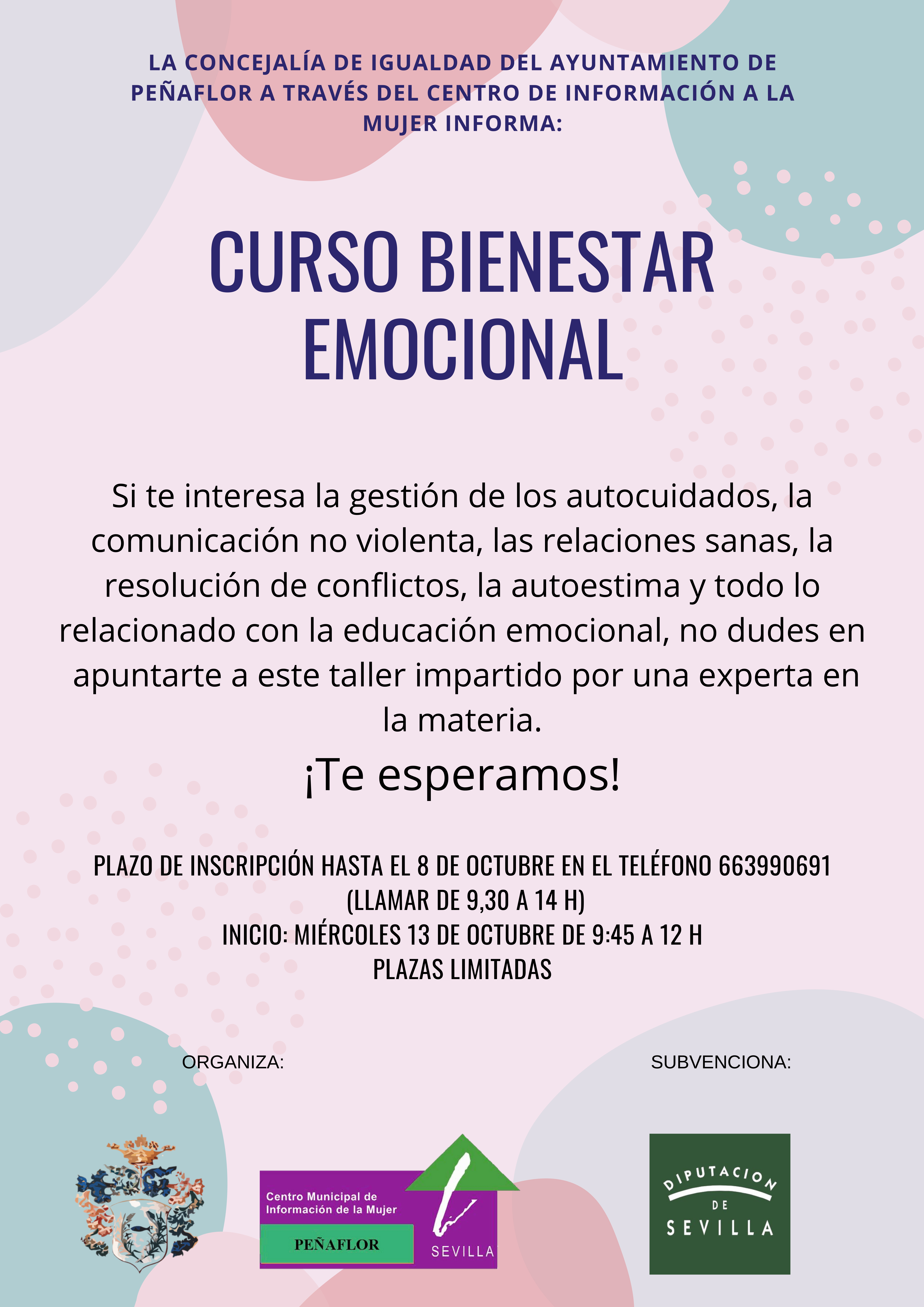 Peñaflor Curso Bienestar Emocional CIM 2021